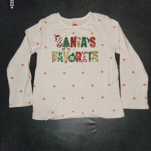 5T "Santa's Favorite" Long Sleeve T-shirt
